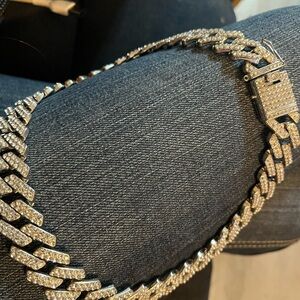 Great V-day for your guy!…Silver Cuban Link Bracelet